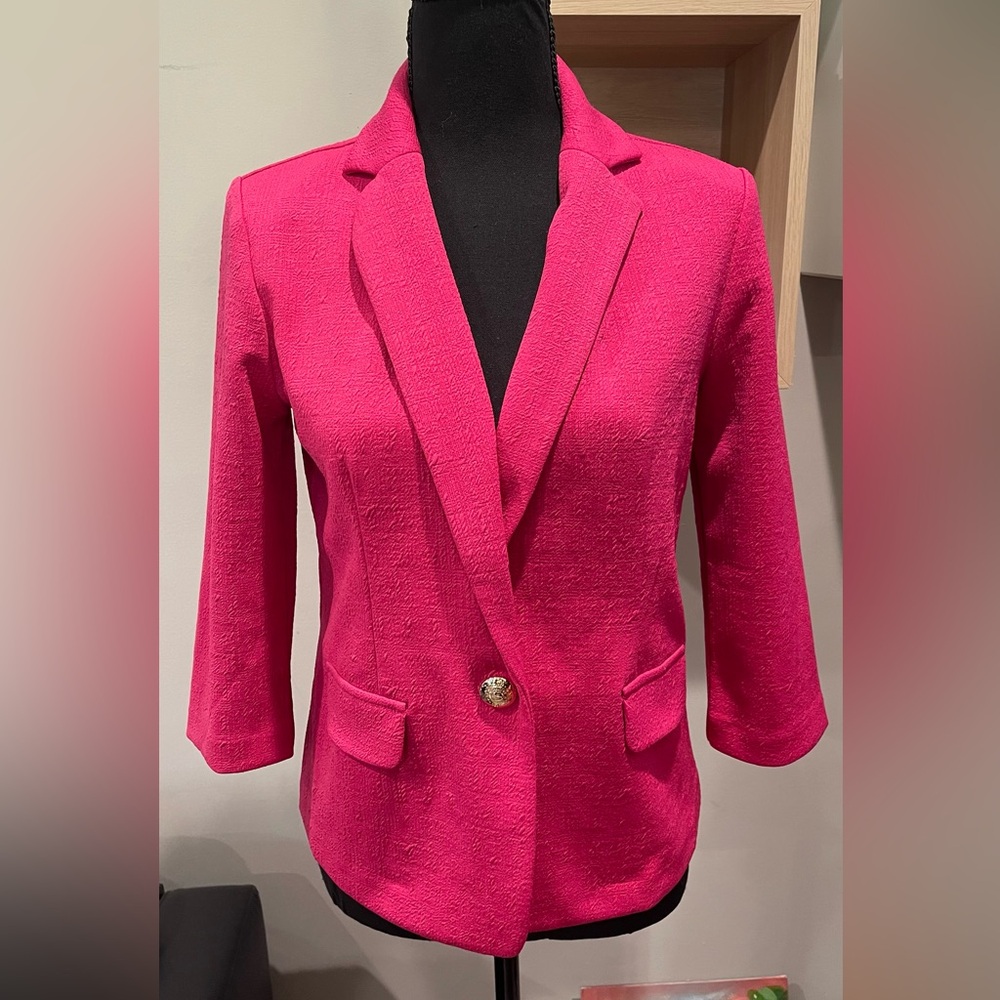 New York Clothing Company Pink Blazer
